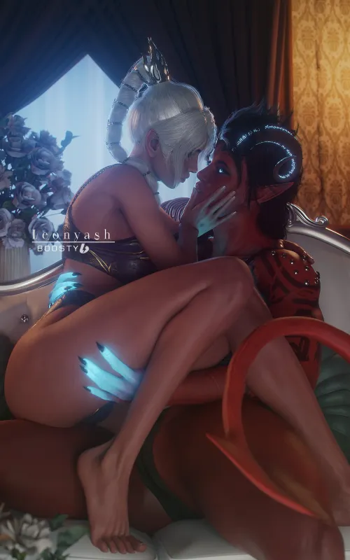 Shadowheart and Karlach (Leonyash) [Baldur's Gate 3] Thumbnail