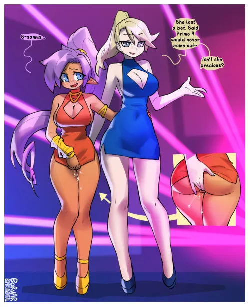 Shantae and Samus Thumbnail