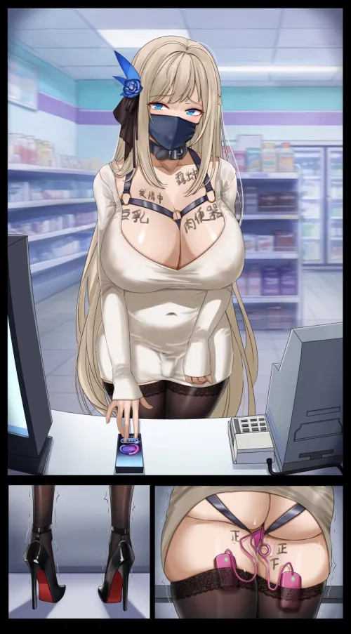 She gets wet from being seen like a slut in public (GHSbin) Thumbnail