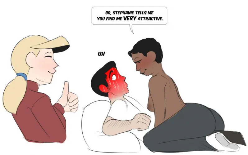 She knew her hubby had a thing for chocolate so she got him some for v day(jamesab) Thumbnail