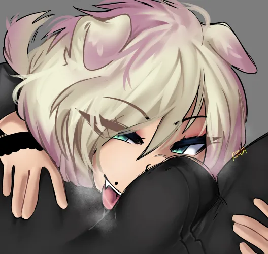 She loves the smell of her favorite treat Thumbnail