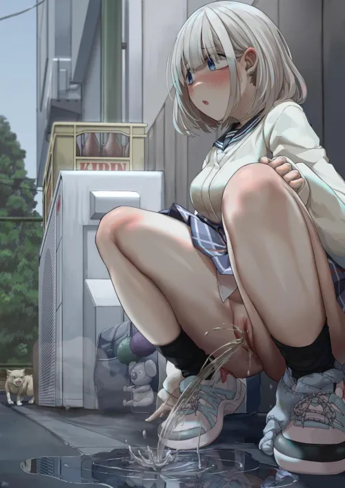 She prefers to pee outside Thumbnail