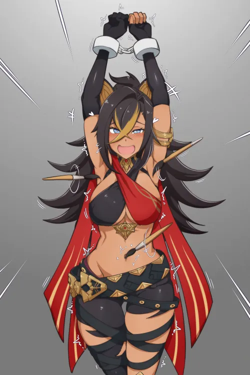 She said she isn't some kid to be ticklish... Well, she was wrong. Thumbnail