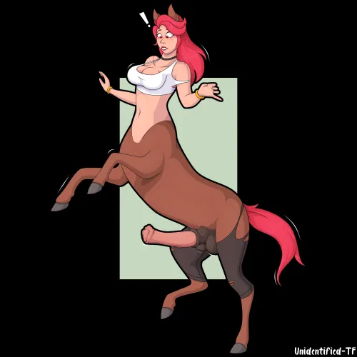 She's still getting used to it (art by Unidentified-TF) Thumbnail