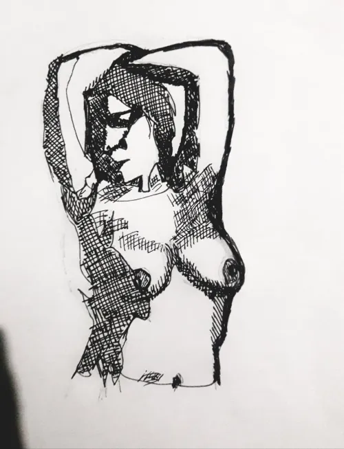 she's stunning, quick sketch Thumbnail