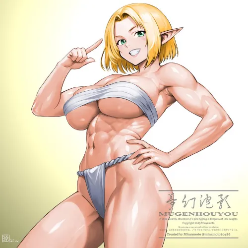 Shiva, Elf Tomboy (Minamoto) [Original] Thumbnail