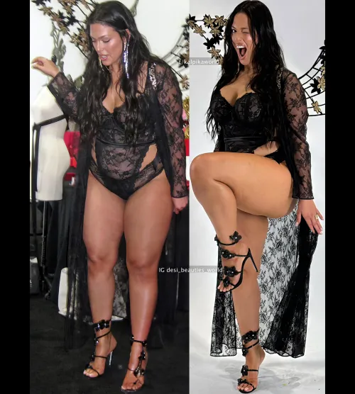 Show me thighs that are thicker and sexier than those of Ashley Graham Thumbnail