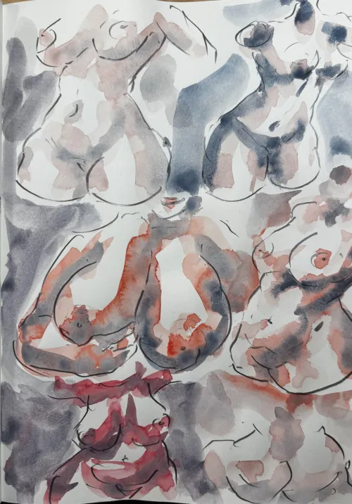 Sketches, watercolor Thumbnail