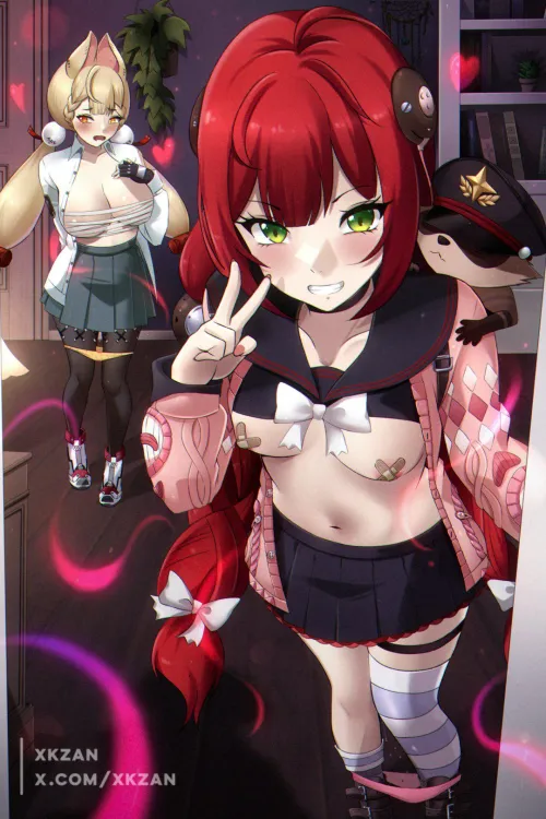 Sleepover with Yuzuha and Alice (xkzan) Thumbnail