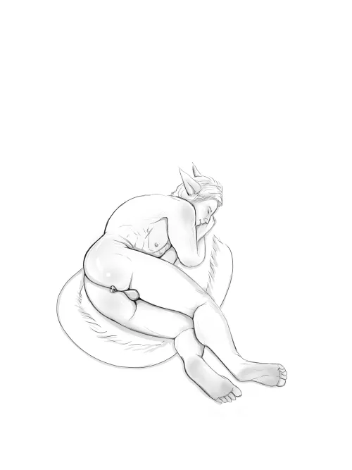 Sleepy catboy Thumbnail