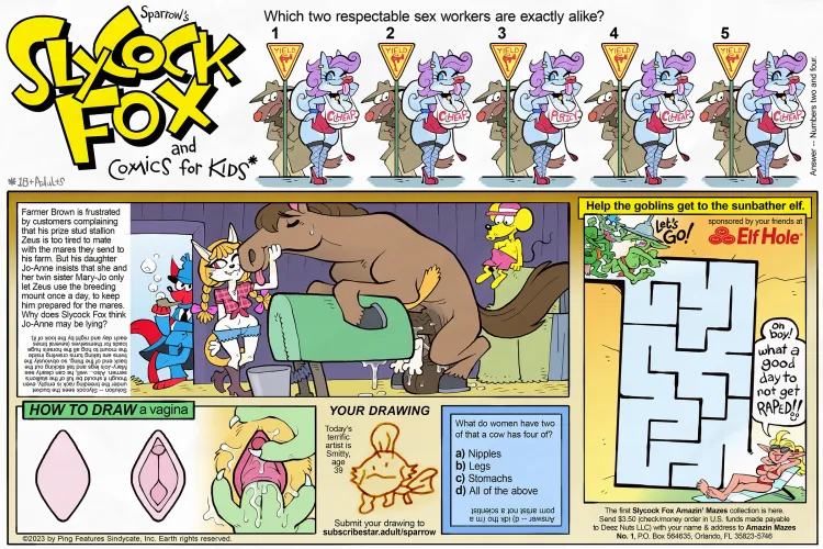 Slycock Fox & Comics for Kids* (Sparrow) Thumbnail
