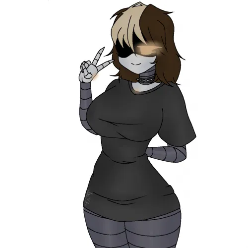 Some new WD oc her name is Onyx (nickname Ony) i will make more art with her aswell, boobies <3 Thumbnail