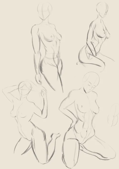 Some quick figure practice by me Thumbnail