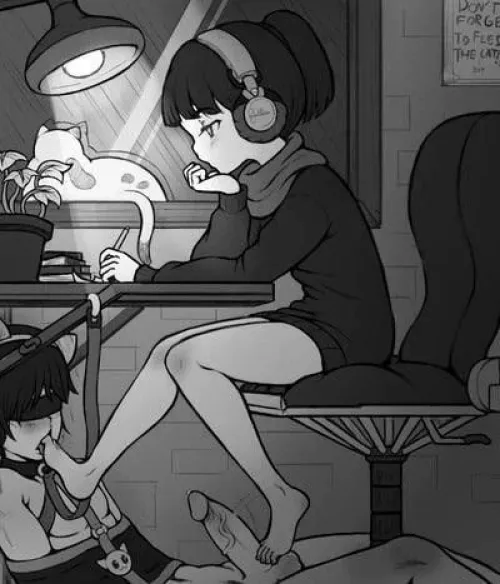 Sometimes you have to put your man in place while studying Thumbnail