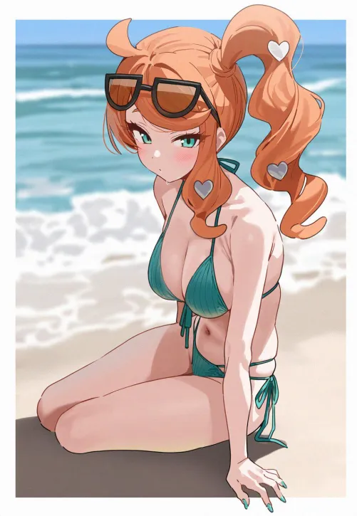 Sonia at the Beach Thumbnail