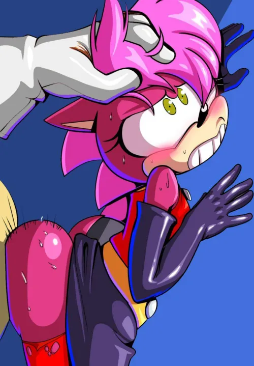 Sonia The Hedgehog gets Hard Backshot by Robotnik Thumbnail