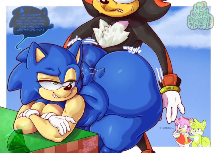 Sonic and his Huge Ass Wants to settle this with Shadow Thumbnail