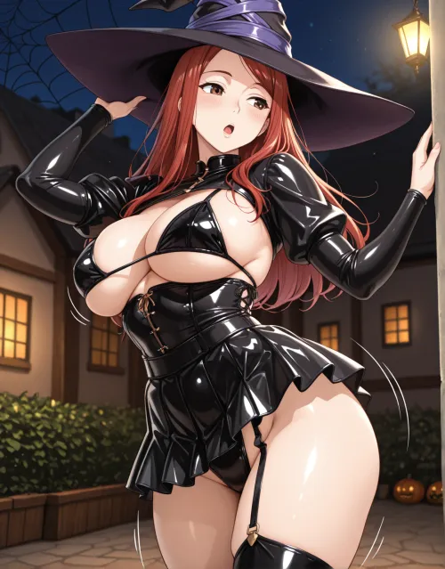 sorceress latex alternative outfit (Sorceress/dragons crown) Thumbnail