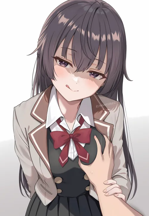 Squeeze my boobs and I'll squeeze something else~ Thumbnail