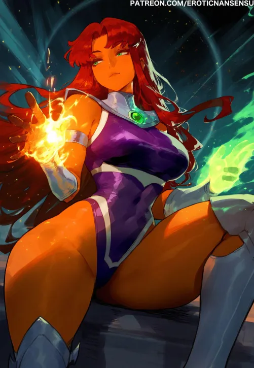 Starfire by (EroticNansensu) Thumbnail