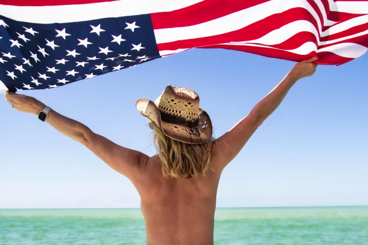 Stars above, salt on the skin, and freedom waving in the breeze Thumbnail