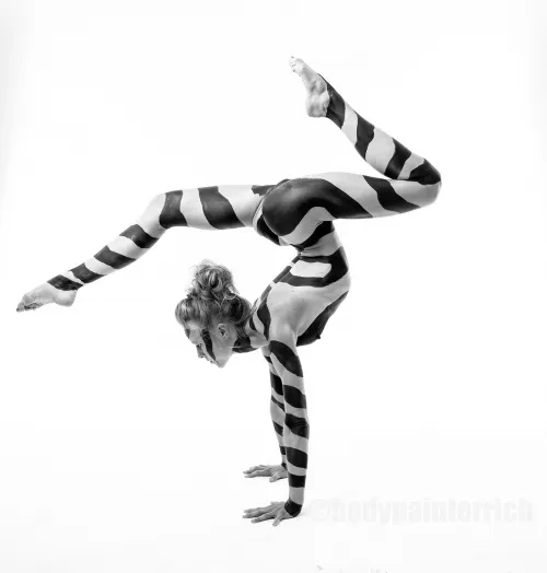 Study in Black and White (I am the painter) Thumbnail