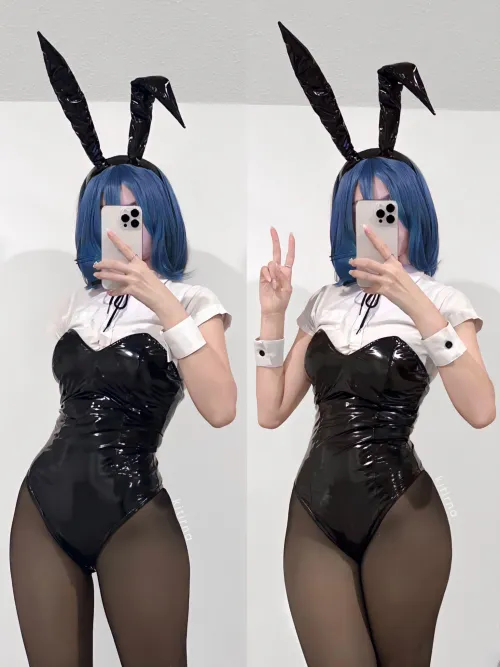Stunning Bunny Girl Ryo Yamada Cosplay (By @kitirna) Thumbnail