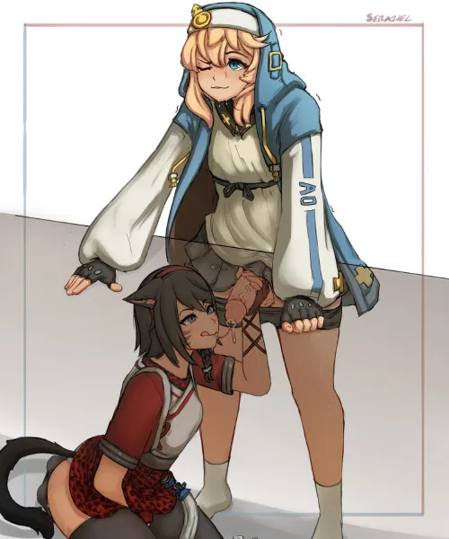 Sucking cock under the table Thumbnail