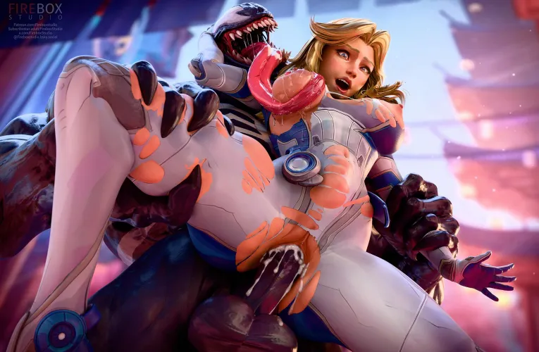 Sue gets caught by Venom (Firebox Studio) Thumbnail