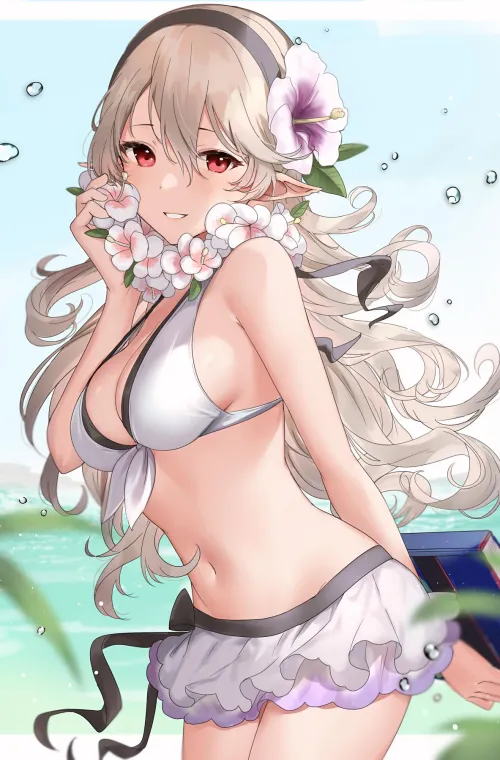 Summer Corrin with a lovely flower necklace [Haru] Thumbnail