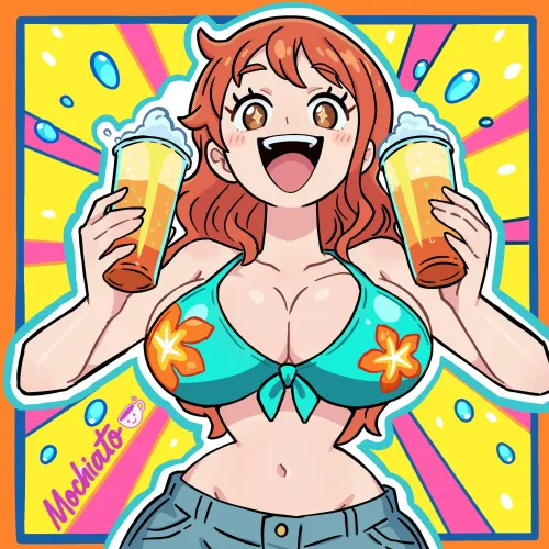 Summer fun with Nami 🔥 [Mochiato] Thumbnail