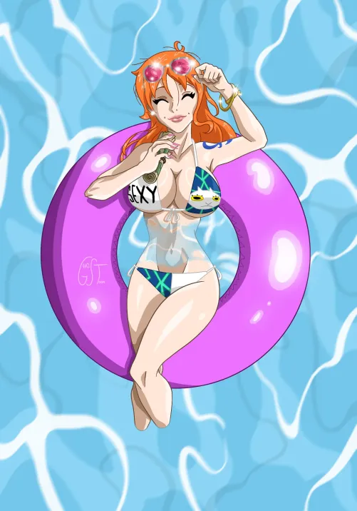 Sun bathing (GhostToonArt) Thumbnail