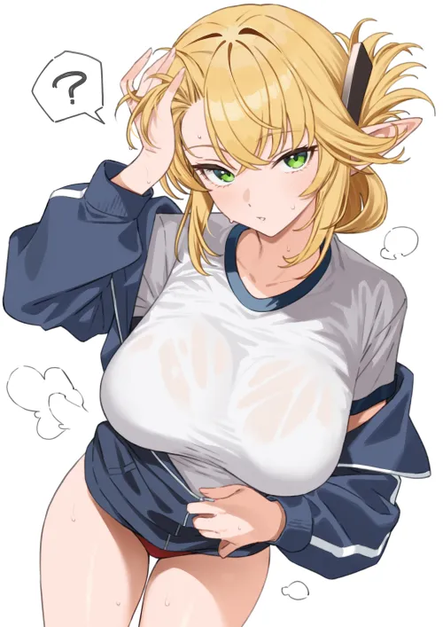 Sweaty Aegis [Enjou Kouhai] Thumbnail