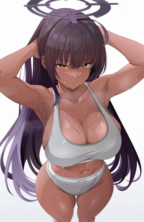 Sweaty Karin (Riayuta) [BlueArchive] Thumbnail