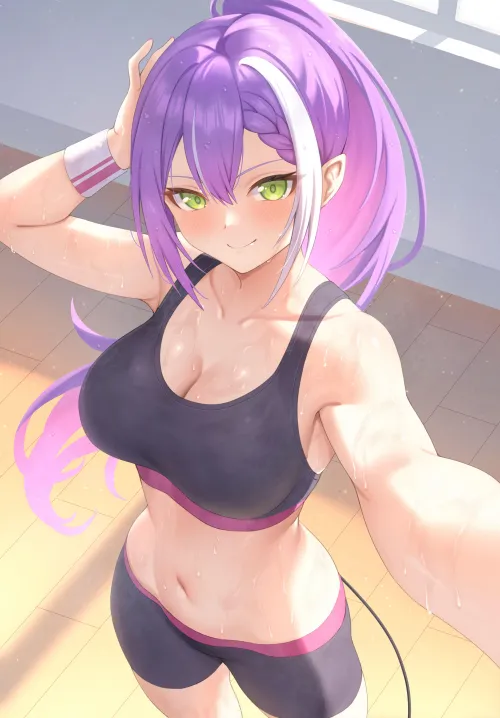 Sweaty Towa [Hololive] Thumbnail