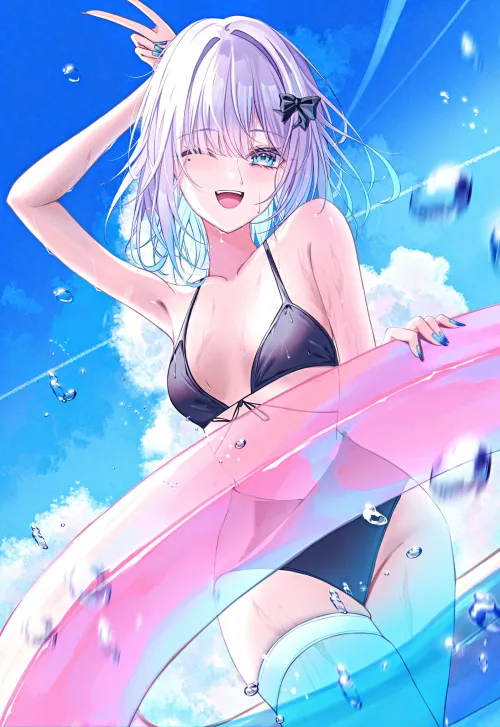 Swimsuit Kaga Sumire [VSPO!] Thumbnail