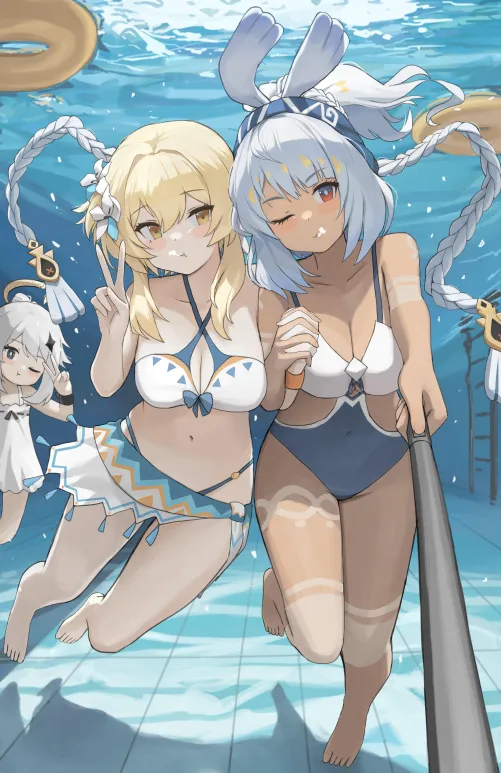 Swimsuit Lumine & Mualani Thumbnail