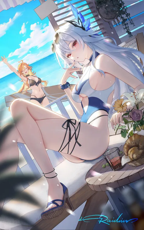 Swimsuit Skirk & Mavuika Thumbnail