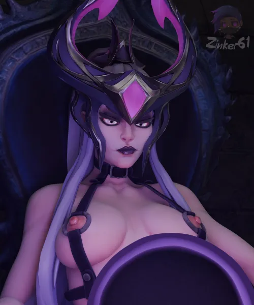 Syndra pondering her orb (OC Zinker61) Thumbnail