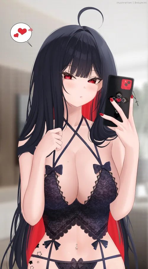 Taking a Selfie [Artist's Original] Thumbnail