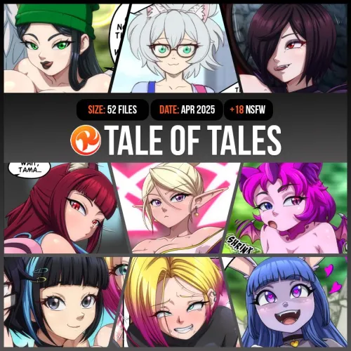 Tale of Tales Pack available now for Supporters on Fanbox and Subscribestar Thumbnail