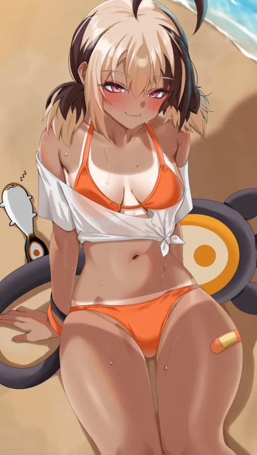 Tanned Gigi [Hololive] Thumbnail