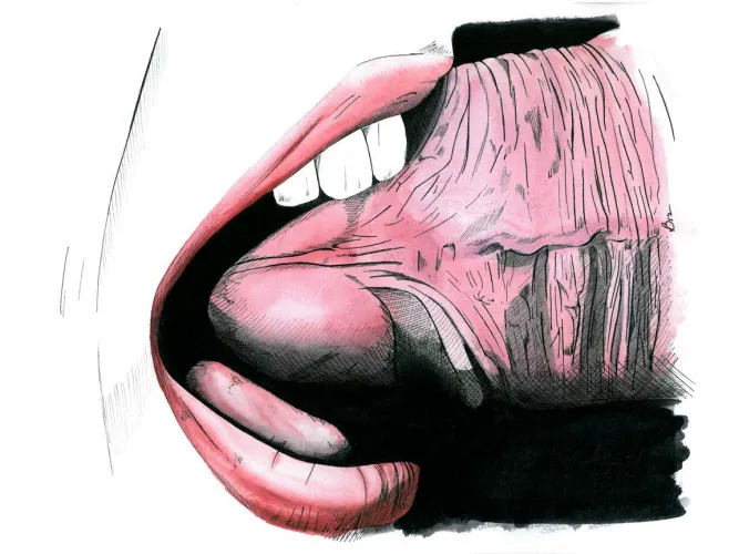 Tasty - ink and w/c by me Thumbnail