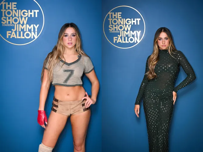 Tate McRae on Jimmy Fallon! 2023 vs 2025 Thumbnail