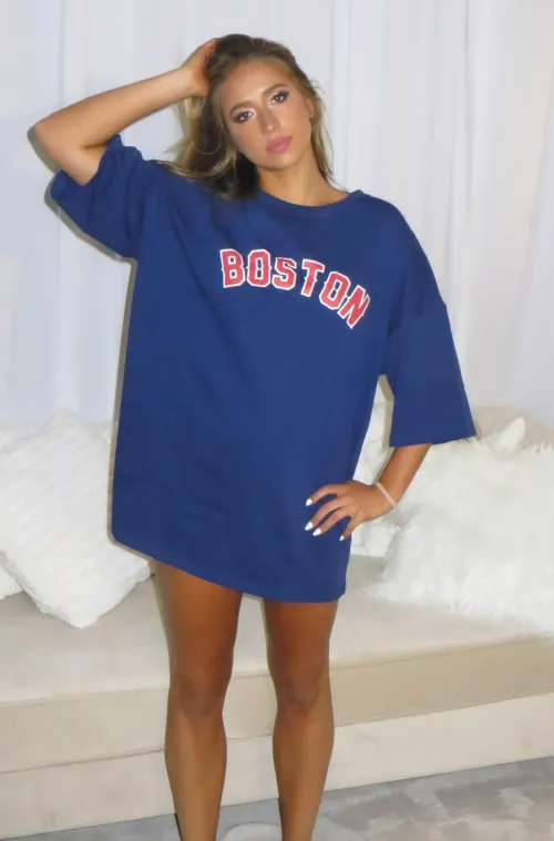 Tate wearing 'Boston' tee - IG August 2025 Thumbnail