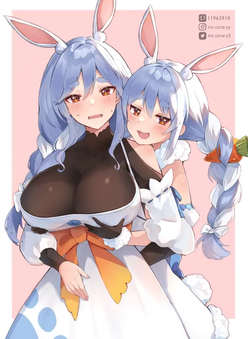 Teasing Mama Rabbit (Hololive) [mr.canaryy] Thumbnail