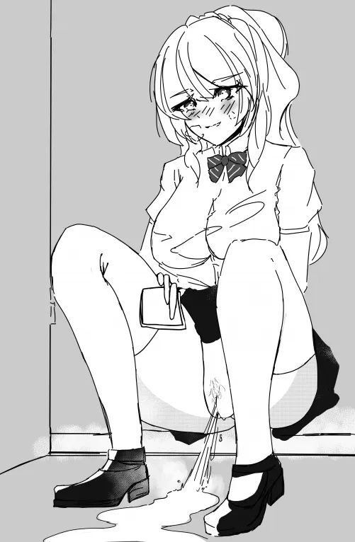 Tell me an anime girl to draw peeing next and I'll choose one Thumbnail