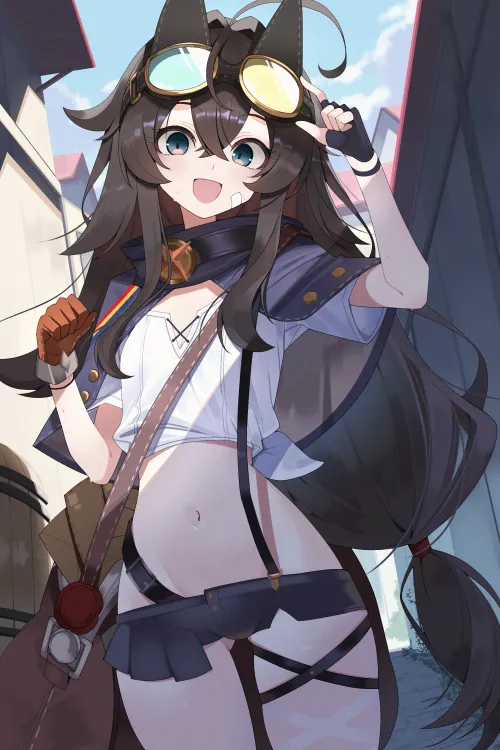 Teresa's delicious midriff Thumbnail