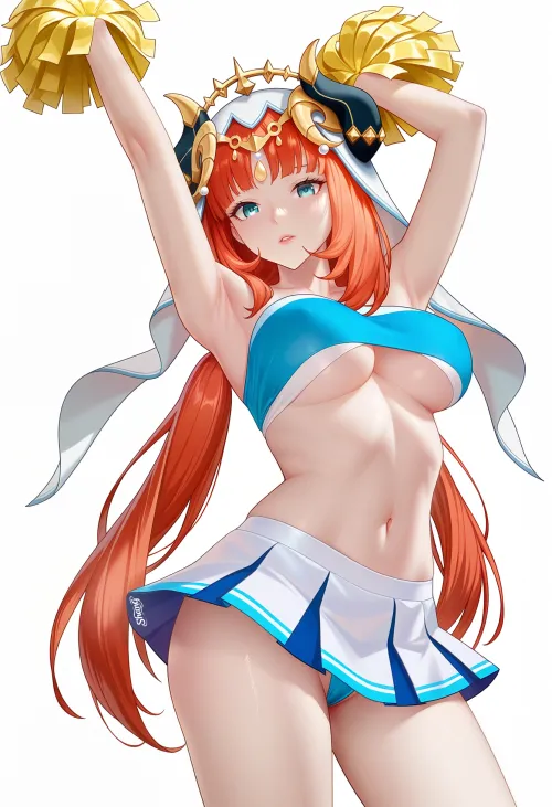 Teyvat cheerleader team - Nilou Thumbnail