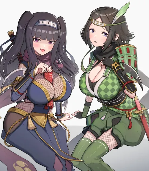 Tharja & Noire artwork by (Gonzarez) Thumbnail